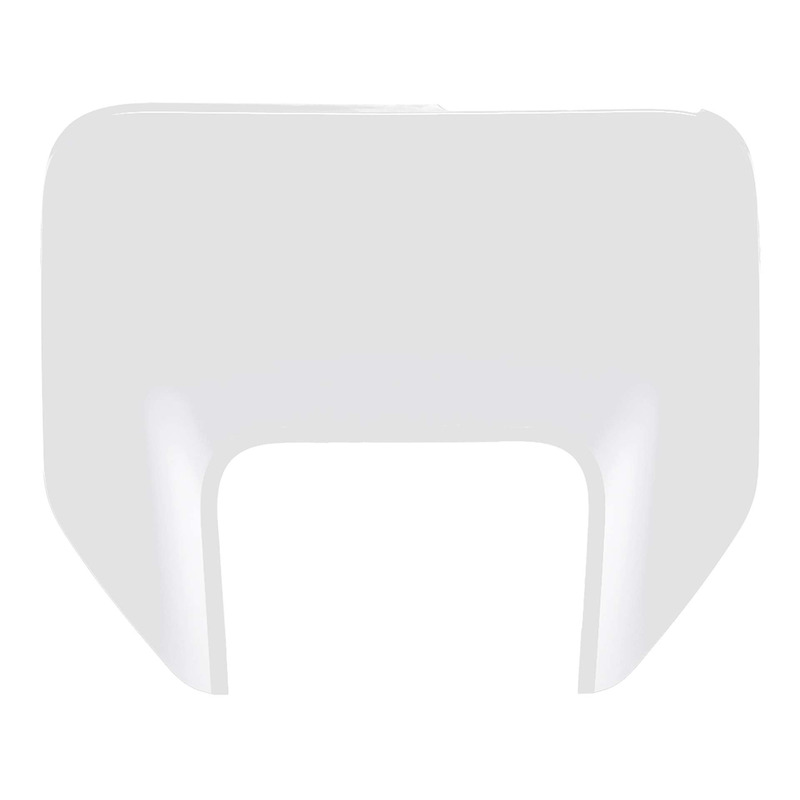 Plastique de plaque phare Polisport type origine blanc Husqvarna FE 45