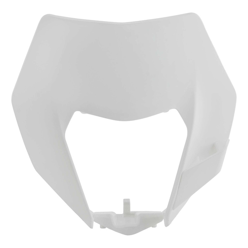 Plastique Plaque Phare ACERBIS Blanc - KTM EXC / EXCF 14-16