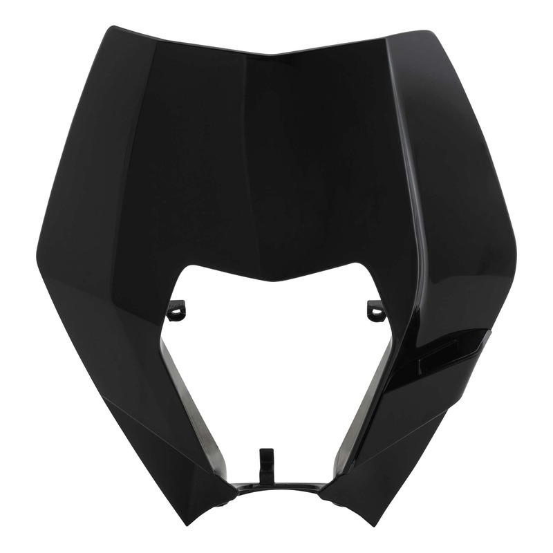 Plastique Plaque Phare ACERBIS Noir - KTM EXC / EXCF 08-13
