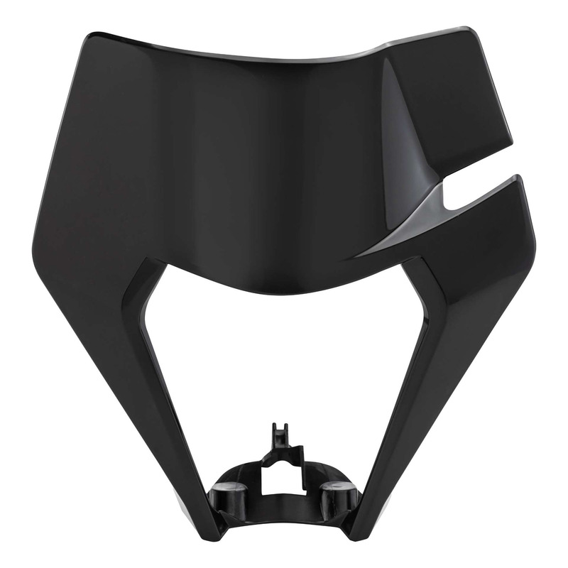 Plastique Plaque Phare ACERBIS Noir - KTM EXC / EXCF 20-23