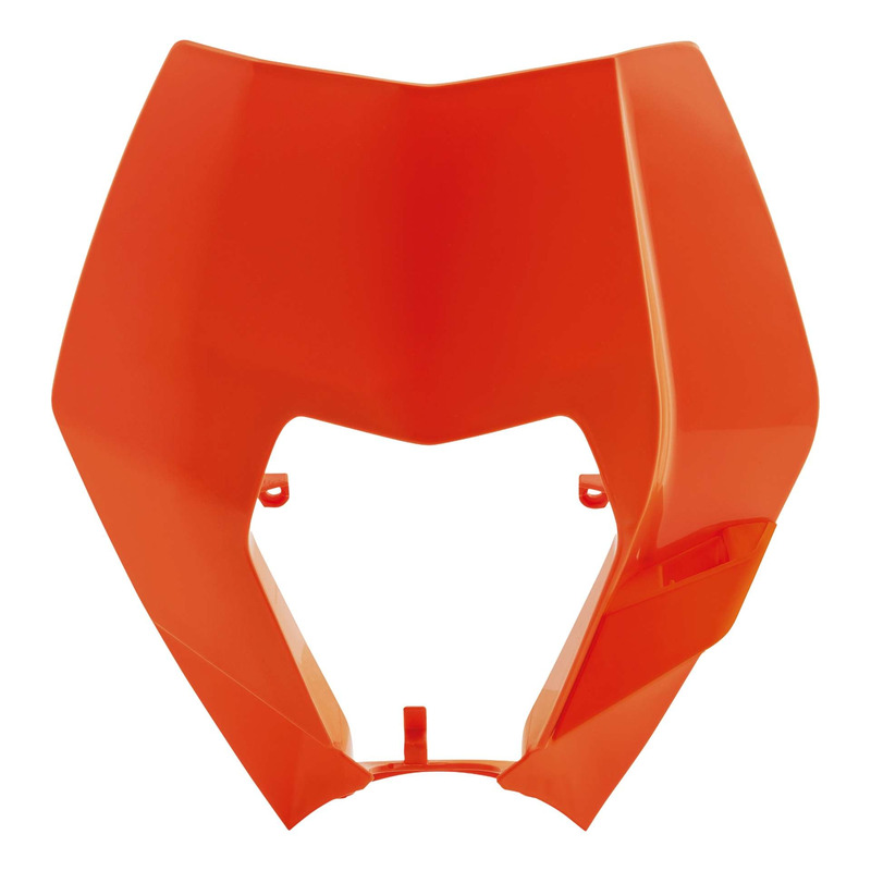 Plastique Plaque Phare ACERBIS Orange - KTM EXC / EXCF 08-13