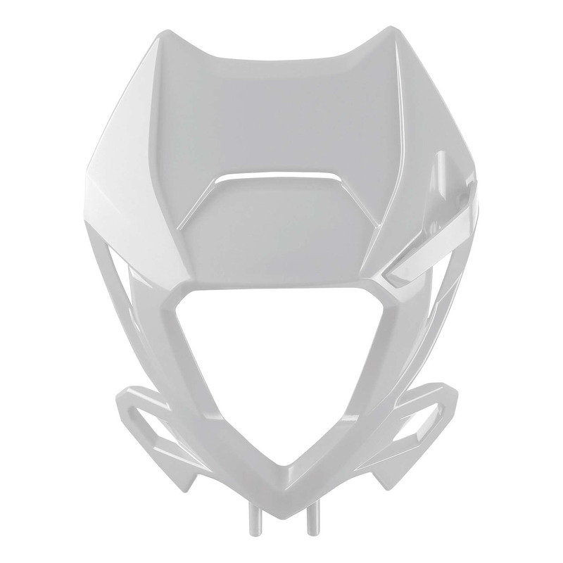 Plastique Plaque Phare POLISPORT Type Origine Blanc - Beta RR 2T / 4T