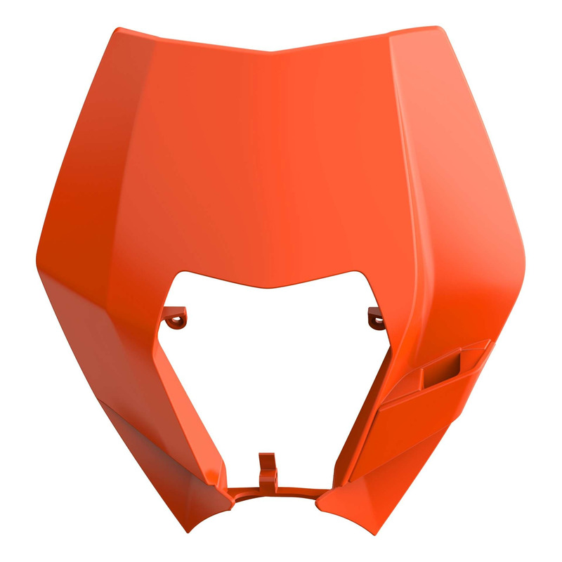 Plastique Plaque Phare POLISPORT Type Origine Orange pour KTM EXC/EXCF 08-13