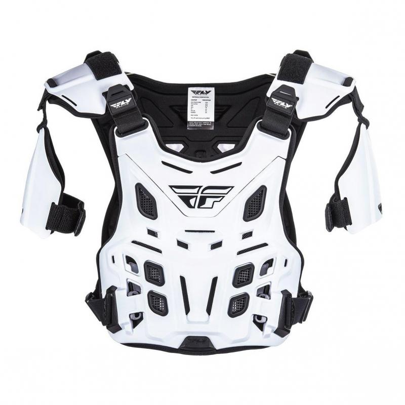 Plastron offroad Fly Racing Revel blanc