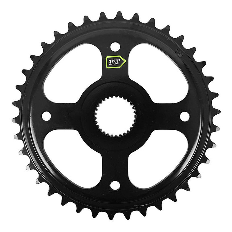 Plateau 38t VAE Bafang M410 CL 53mm Narrow Wide noir