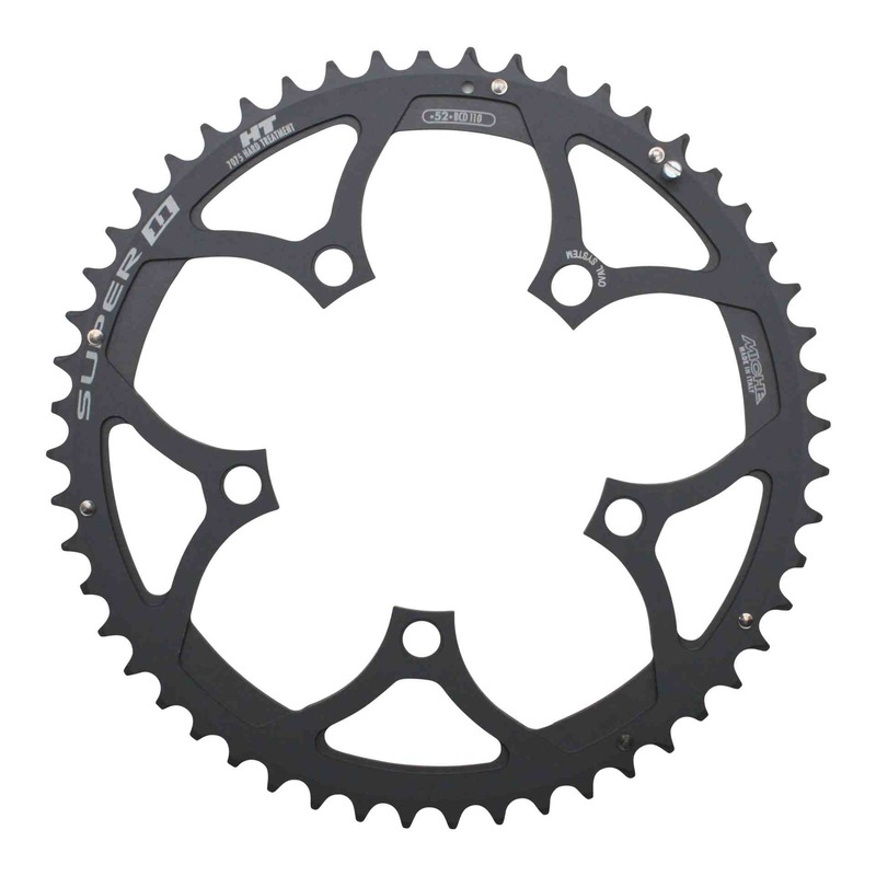 Plateau route Miche extérieur 52 dents (Diam 110mm) pour Campagnolo U