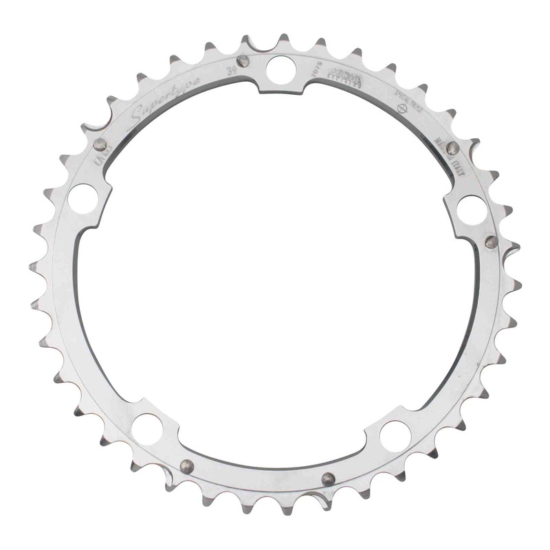 Plateau route Miche milieu 39 dents (Diam 135mm) pour Campagnolo 3 pla