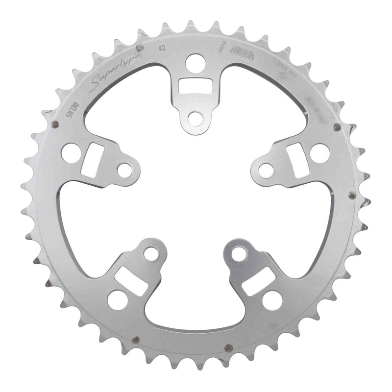 Plateau route Miche milieu 42 dents (Diam 130mm) pour Shimano 9-10v