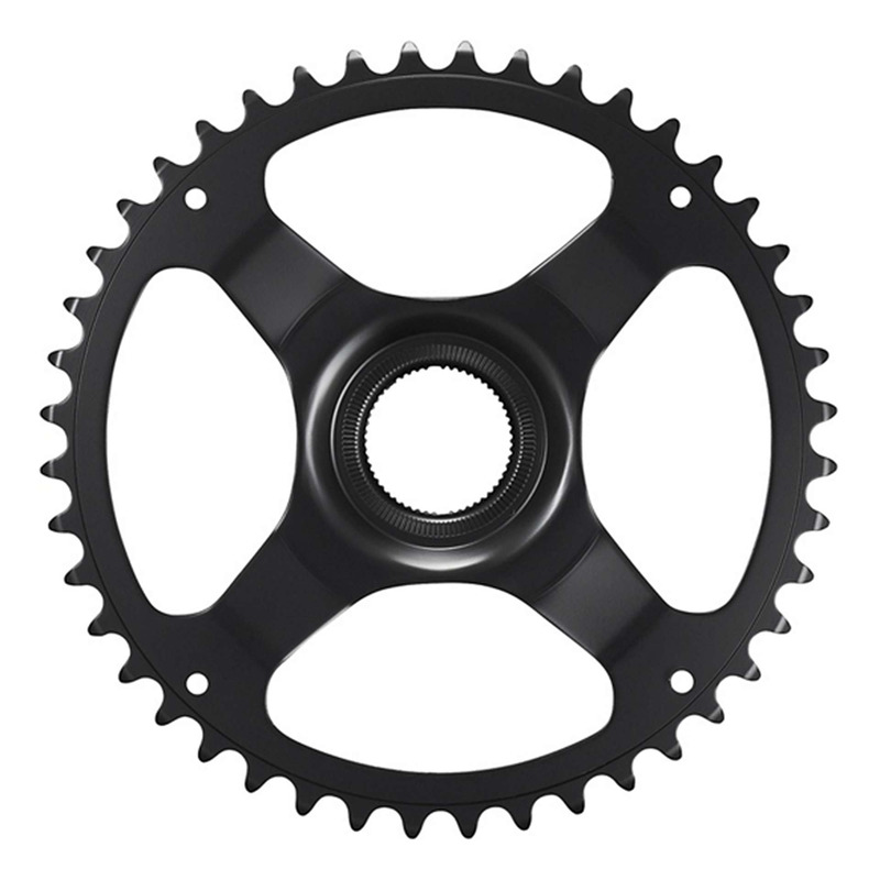 Plateau vélo électrique Shimano CR-ET600 Mono-Plateau 38 dents Noir