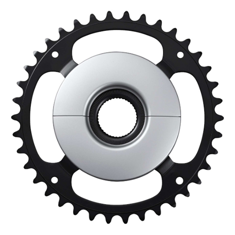 Plateau Vélo Électrique Shimano SM-CRE50 Mono-Plateau Noir