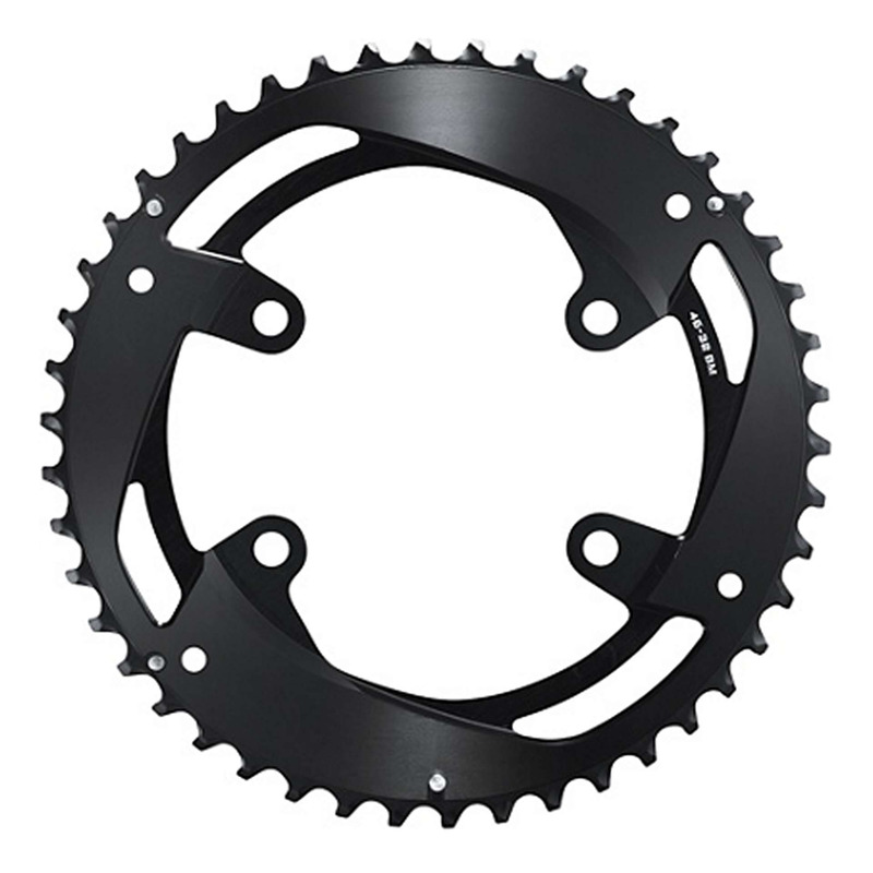 Plateau Vélo Shimano Cues 46 dents Extérieur pour Double Plateaux 11 vitesses