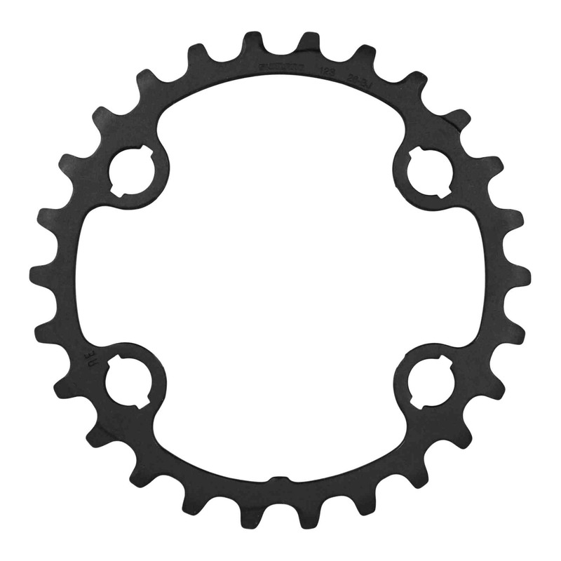 Plateau VTT Shimano Deore XT 2x12v intérieur (26 dents) noir