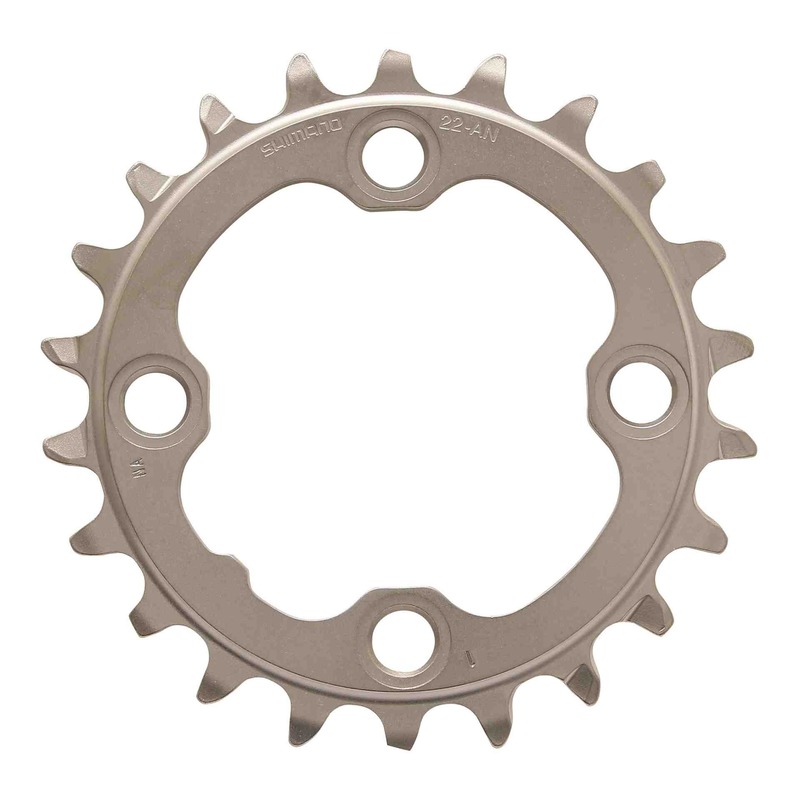 Plateau VTT Shimano SLX 3x10v intérieur (22 dents) noir