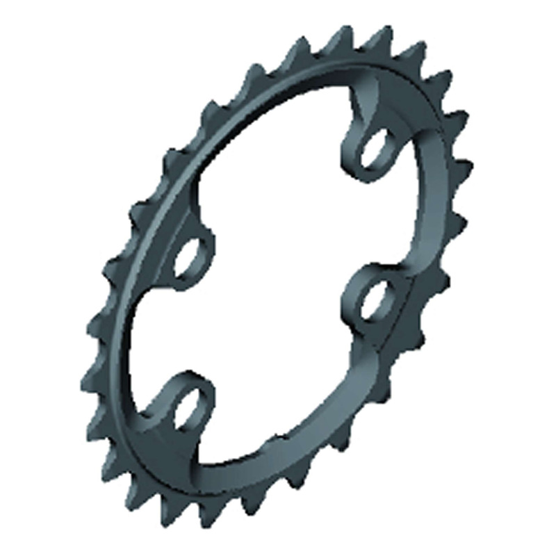 Plateau VTT Shimano XTR Double Plateaux Intérieur 28 dents 11 Vitesses