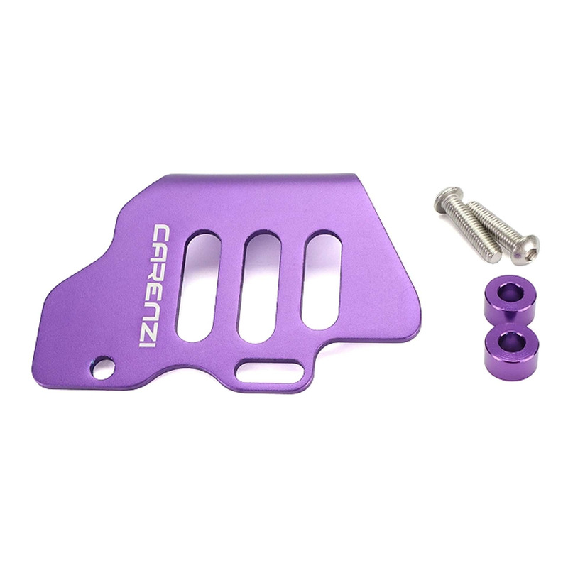 Platine de protection de maître cylindre de frein arrière violet Carenzi