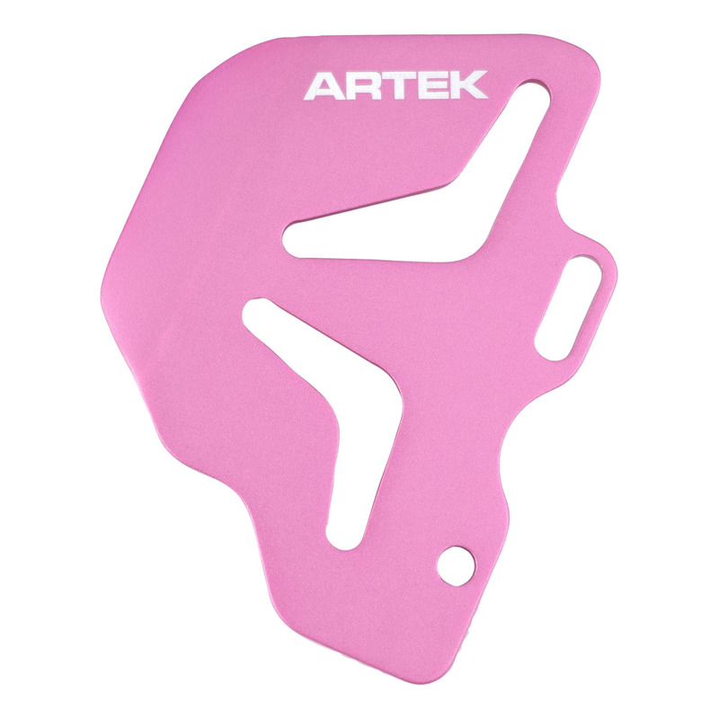 Platine de protection rose pour les maître cylindre de frein arrière