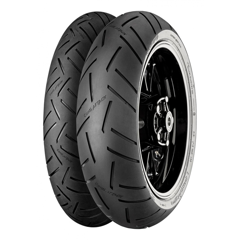 Pneu arriÃ¨re moto Continental ContiSportAttack 3 190/55 ZR 17 73W TL