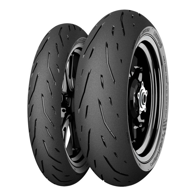 Pneu arrière moto Continental ContiSportAttack 5 190/55 ZR 17 75W TL