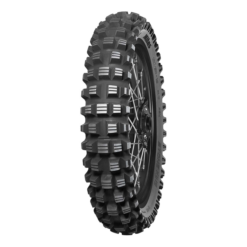 Pneu arrière motocross Mitas Stone King 130/80-17 65N TT