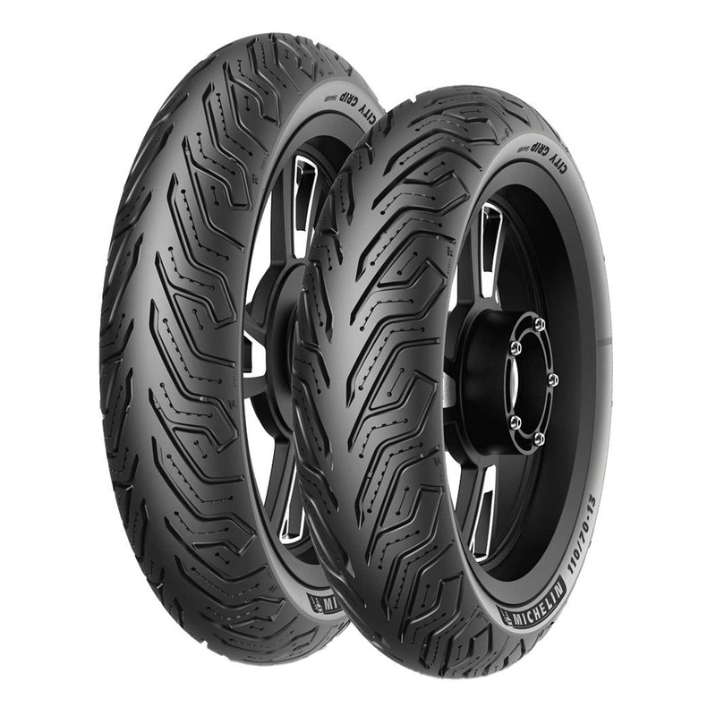 Pneu arrière scooter Michelin City Grip Saver 130/70-12 62P TL/TT renforcé