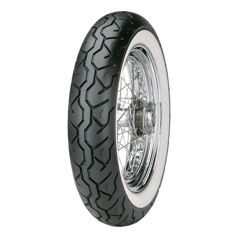 Pneu avant custom Maxxis M-6011 Classic 130/90-16 67H TL flancs blancs