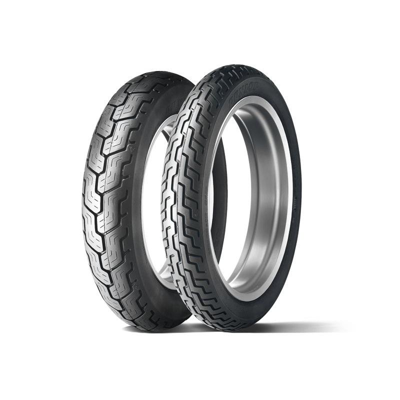 Pneu Dunlop 491 Elite II RWL lettres blanches 140/90-16 TL 77H