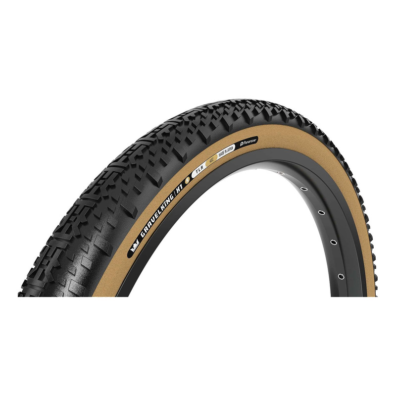 Pneu gravel Panaracer Gravelking X1 R noir et marron TLC