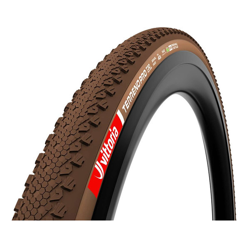 Pneu gravel Vittoria Terreno pro T30 fine loose marron