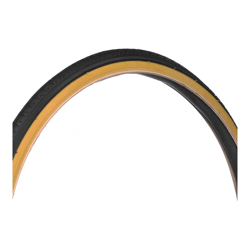 Pneu vélo City Deli S-172 renforcé anti-crevaison 2,5mm TR noir-brun