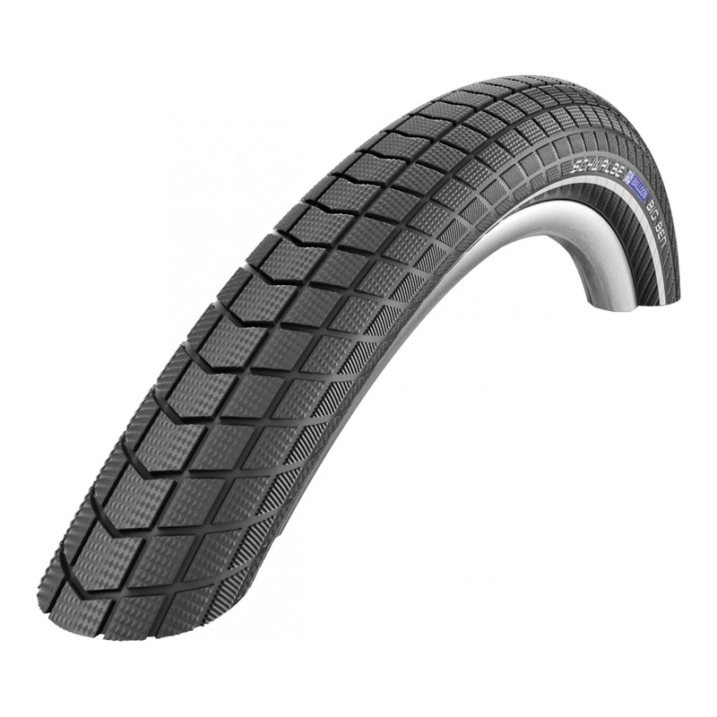 Pneu vÃÂ©lo City Schwalbe Big Ben Plus Raceguard TR noir (27,5 x 2.00")