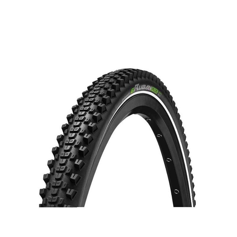 Pneu vÃÂ©lo City/VAE Continental E-Ruban Plus flanc rÃÂ©flÃÂ©chissant 27.