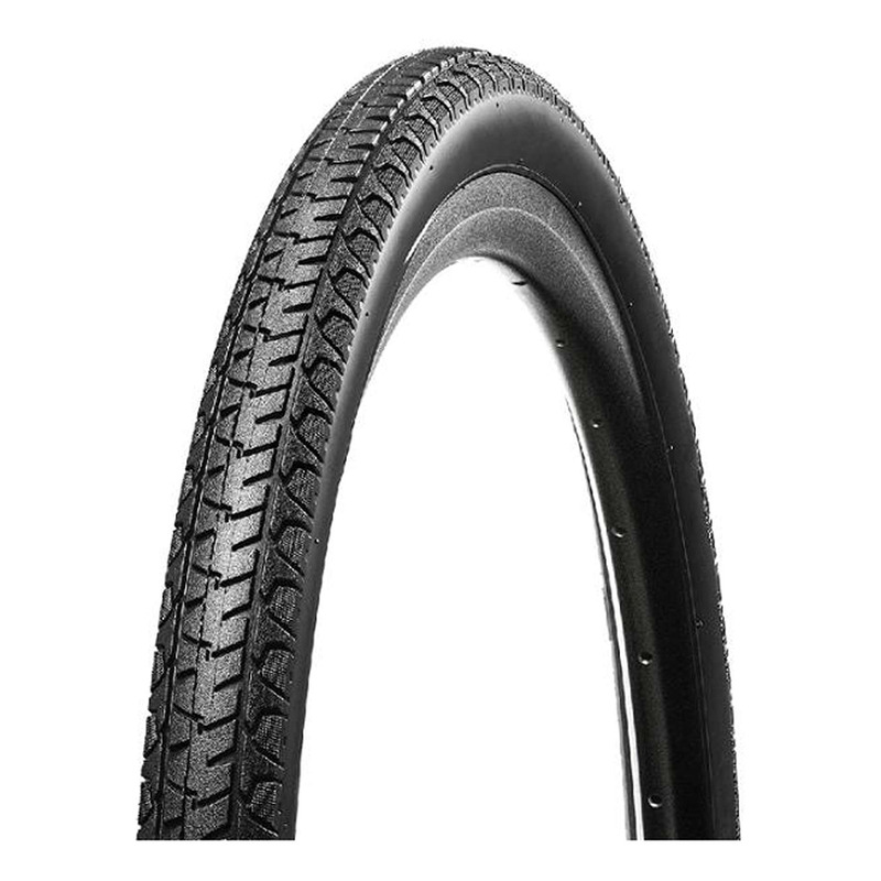 Pneu vélo urbain Hutchinson Republic Infinity 700CX37 TT Noir/Réfléchissant