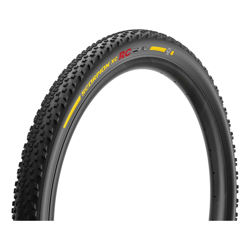 Pneu VTT Pirelli Scorpion Race XC RC Prowall jaune team edition 29"X2,4