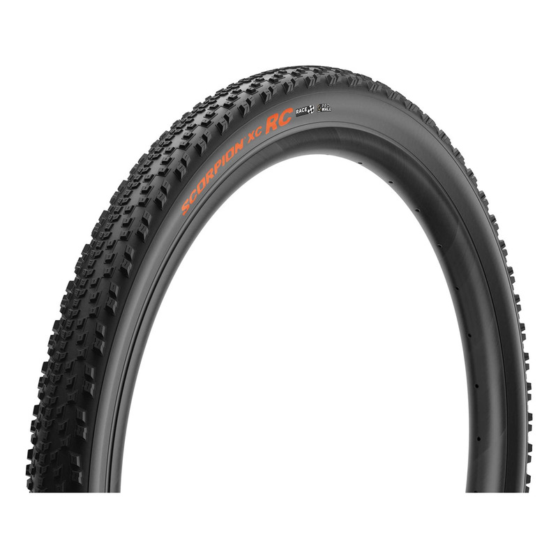 Pneu VTT Pirelli Scorpion Race XC RC Prowall noir et orange 29"X2,4