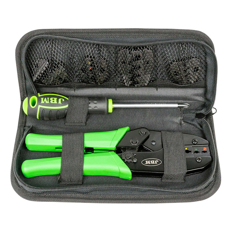 Pochette pince à sertir JBM avec embout interchangeable