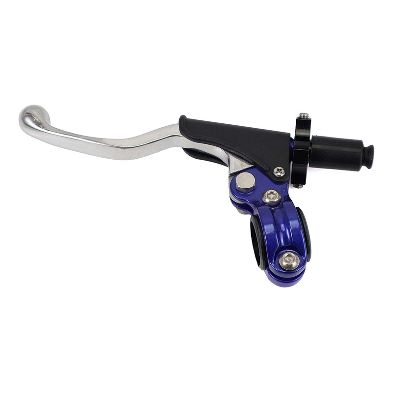 Poignée d'embrayage en aluminium bleu