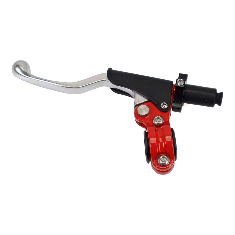 Poignée d'embrayage en aluminium rouge