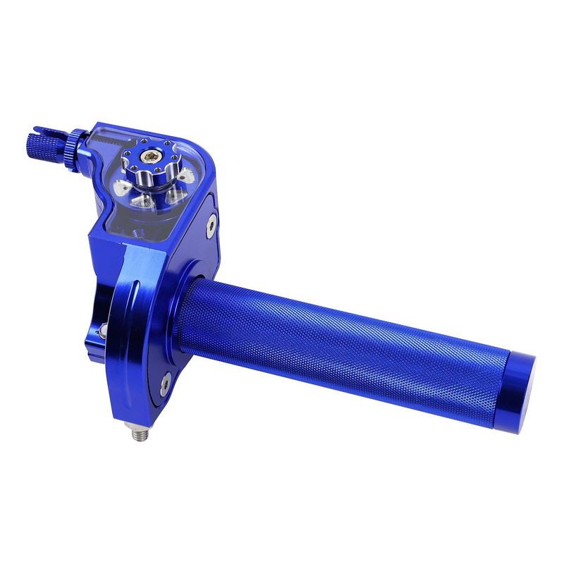 Poignée de gaz Replay Tirage rapide bleu