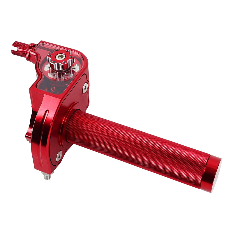 Poignée de gaz Replay Tirage rapide rouge