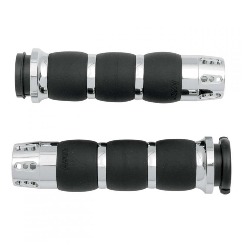 Poignées Avon velvet grips Gatlin coussin d’air tirage électroniqu