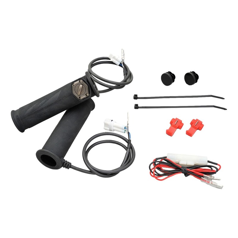 Poignées chauffantes Daytona avec unité de commande intégrée