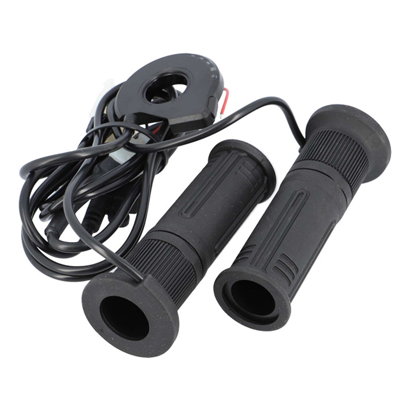 Poignées chauffantes Koso HG-13 Ø22 mm L 120 mm, interrupteur guidon
