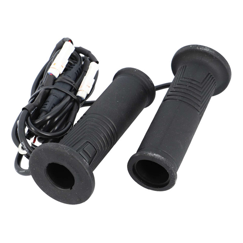 PoignÃ©es chauffantes Koso HG-17 Ã 22 mm L 120 mm, interrupteur intÃ©g