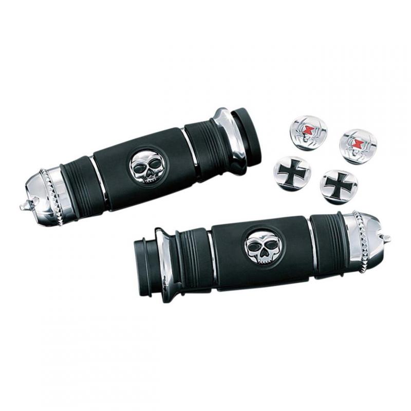 Poignées Kuryakyn transformer tirage électronique Road King 08-20 ch