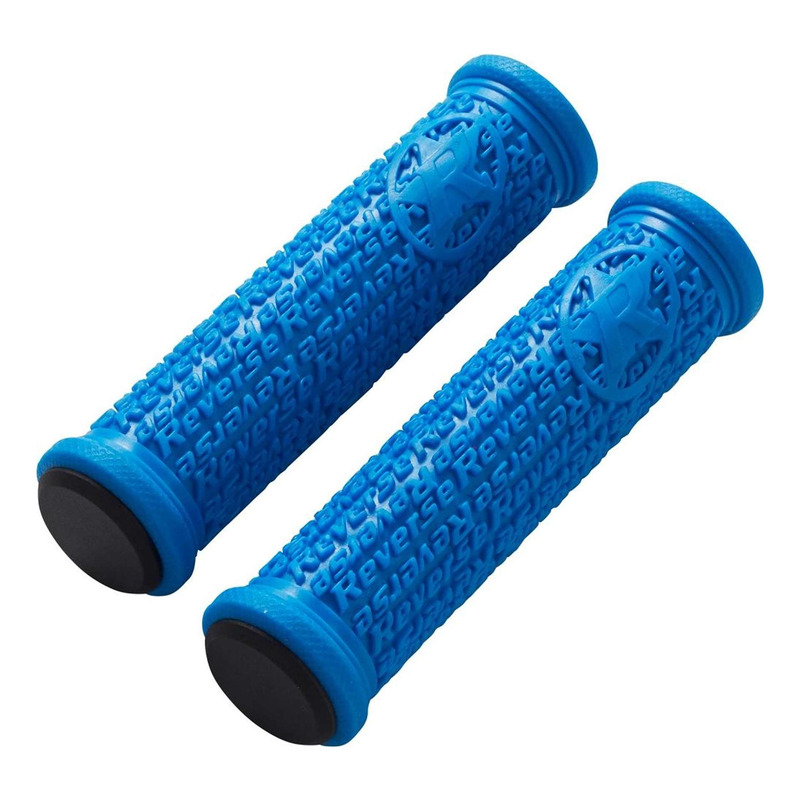 Poignées VTT Reverse Stamp Basic Ø 31mm bleu