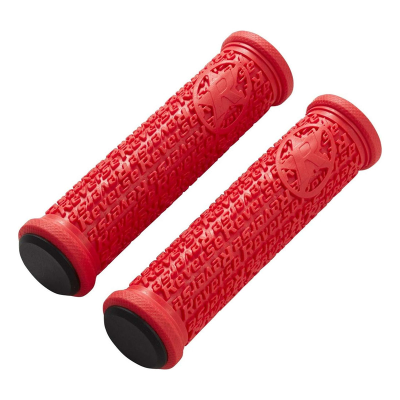 Poignées VTT Reverse Stamp Basic Ø 31mm rouge