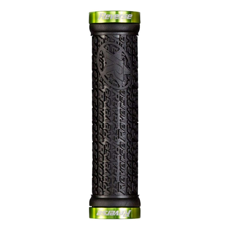 Poignées VTT Reverse Stamp Lock-On Ø 30mm vert