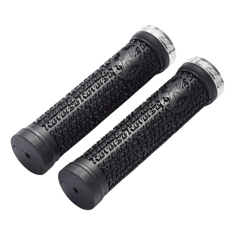 PoignÃ©es VTT Reverse Stamp Single Lock Ã  30mm argent