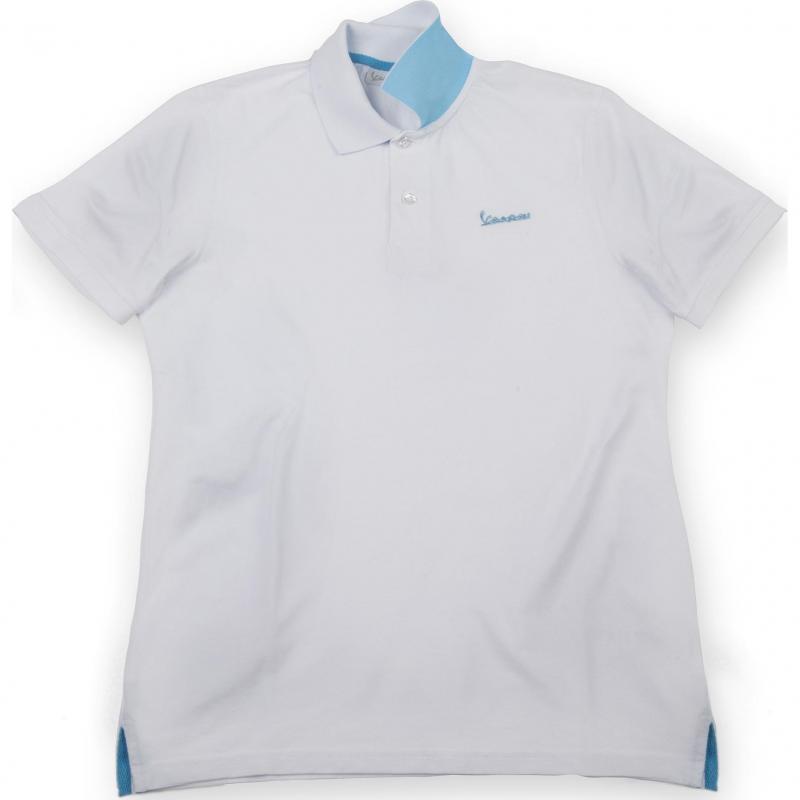 Polo Vespa Colours blanc- S