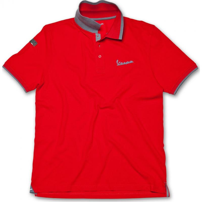 Polo Vespa Original rouge- XL